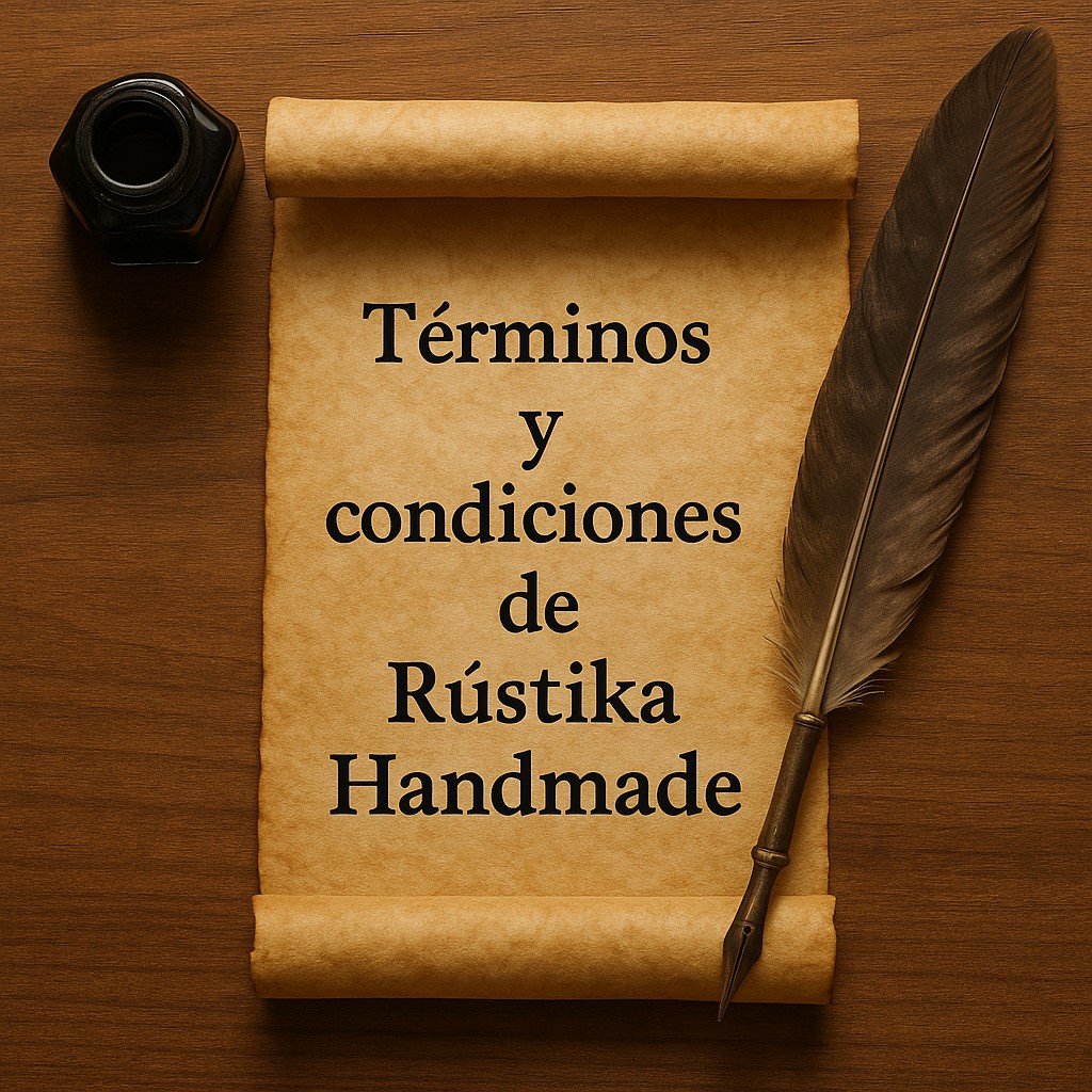 términos legales Rústika Handmade
